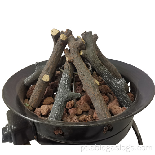 Decoração artificial capaz para Bonfire Logs de Camfire